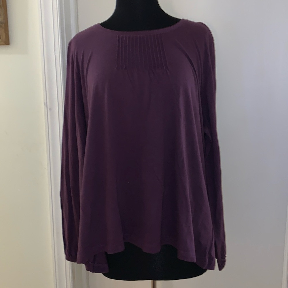 Ashley Judd Purple Top